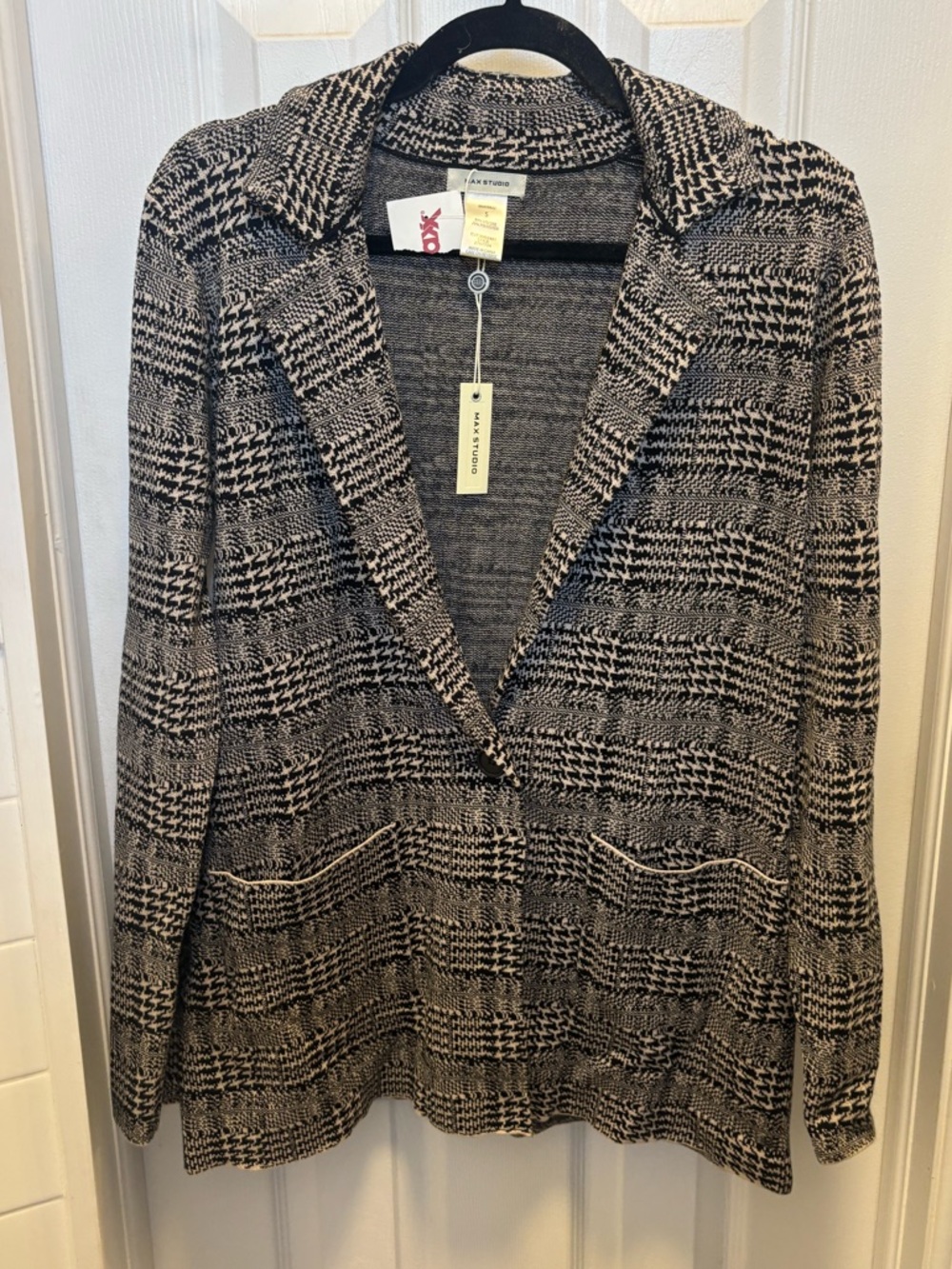 Max Studio Sweater Blazer NWT